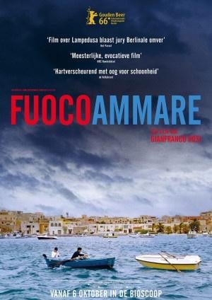 FUOCOAMMARE ( VUUR  OP  ZEE )      filmposter., Rechthoekig Staand, Verzenden, Nieuw, A1 t/m A3