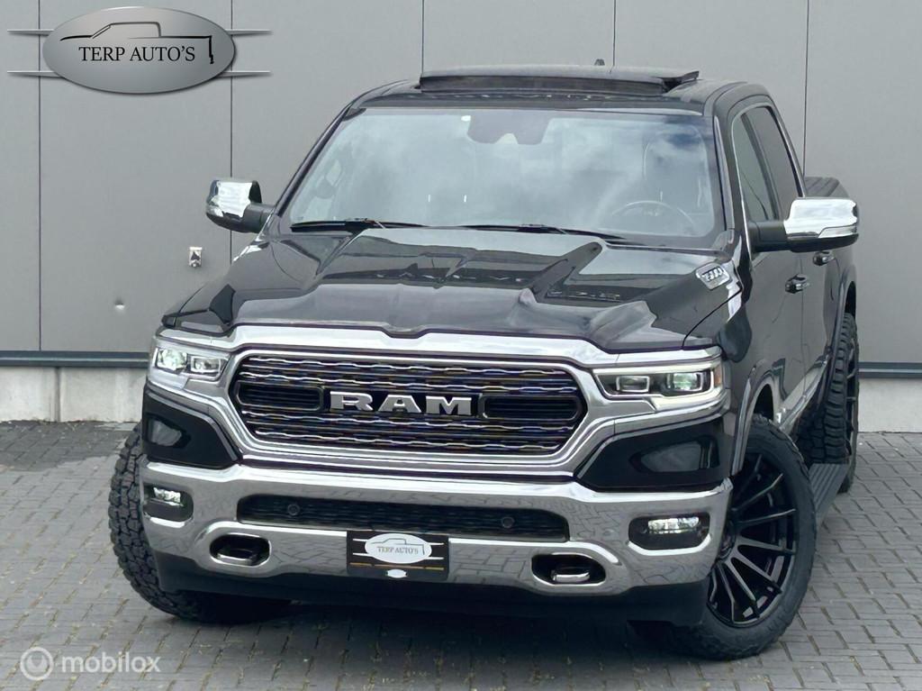 Dodge Ram 1500 5.7 V8 4x4 Limited Ramboxen MWK, Automaat, 5654 cc, Zwart, Leder
