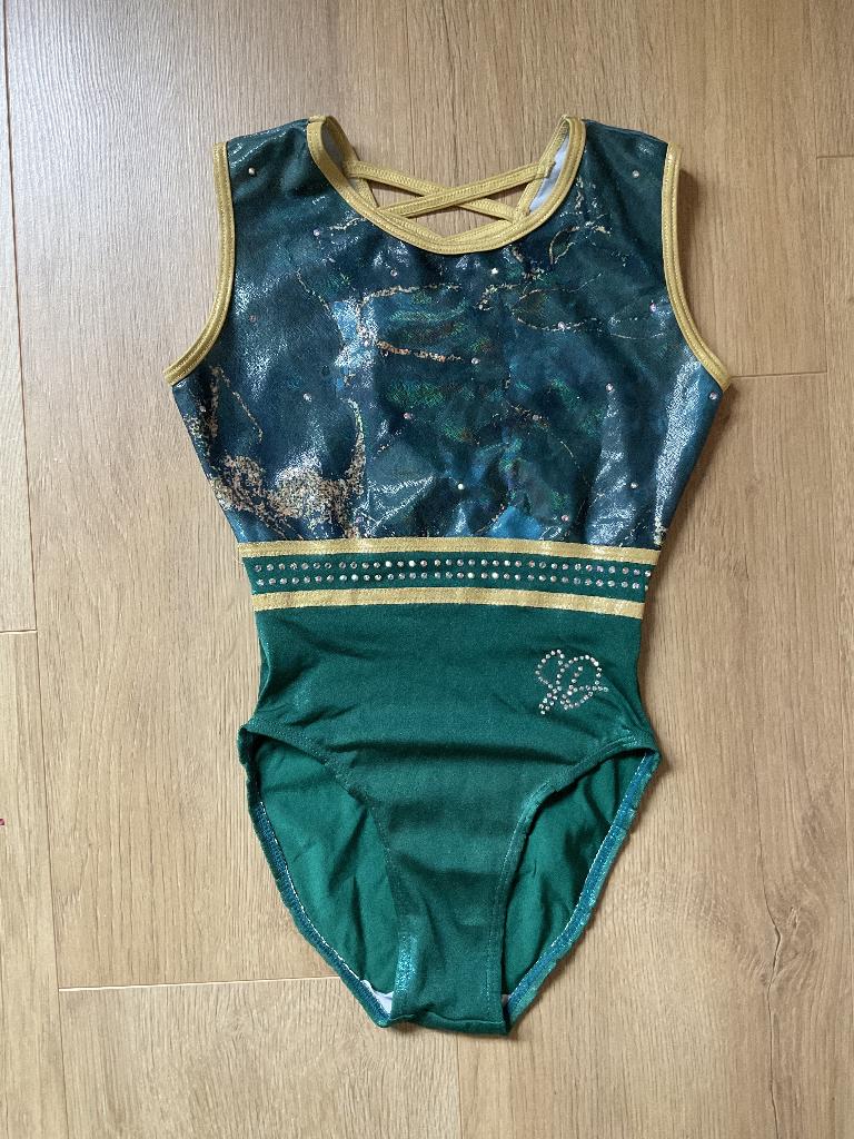 Turnpakje Sparkle & Dream maat 134-140, Sport en Fitness, Turnen, Gebruikt, Overige kleuren, Turnpak(je), Kindermaat 122 t/m 140