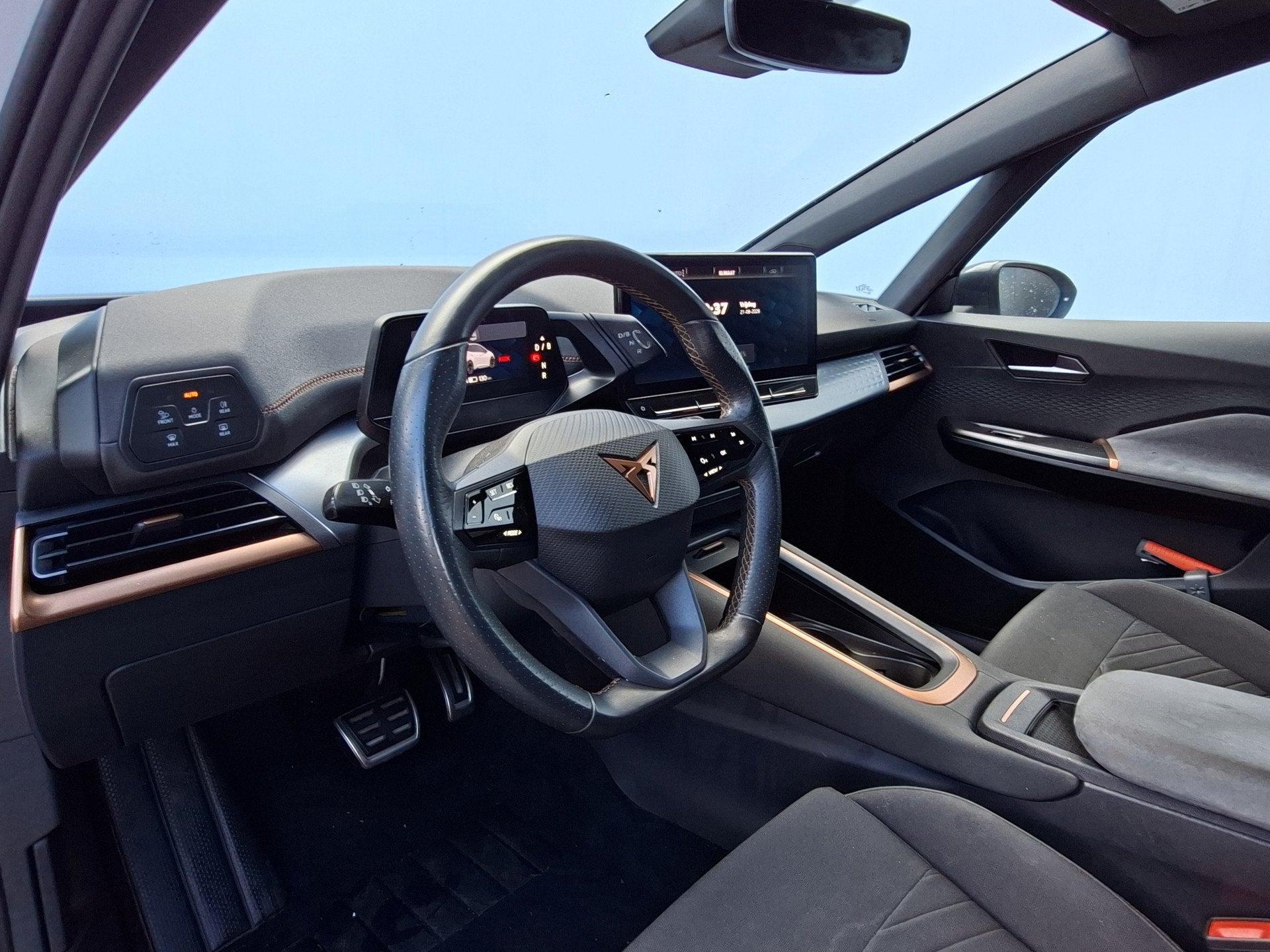 CUPRA Born Adrenaline One 62 kWh Soh 92% Adapt.Cruis Navi/Ca, Auto's, Automaat, 421 km, Gebruikt, Wit