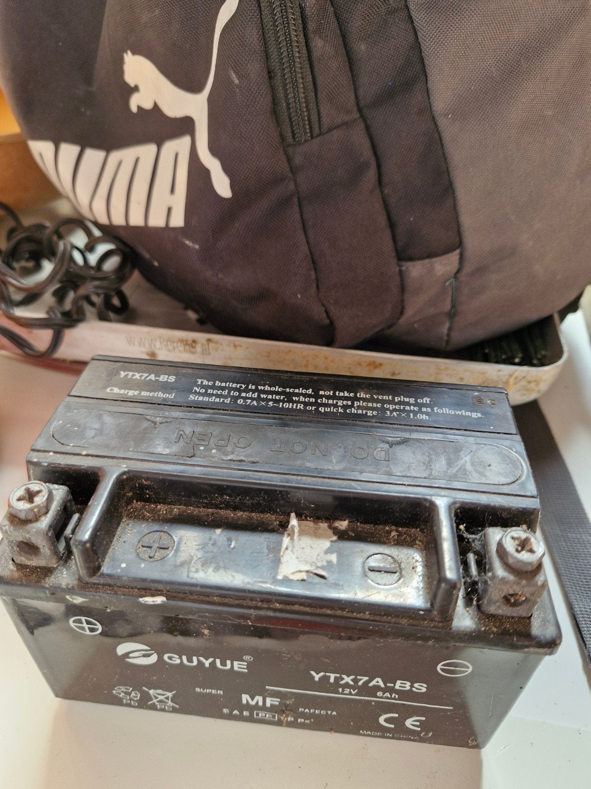 GUYUE YTX7A-BS 12V 6Ah Motorfiets Accu, Ophalen of Verzenden
