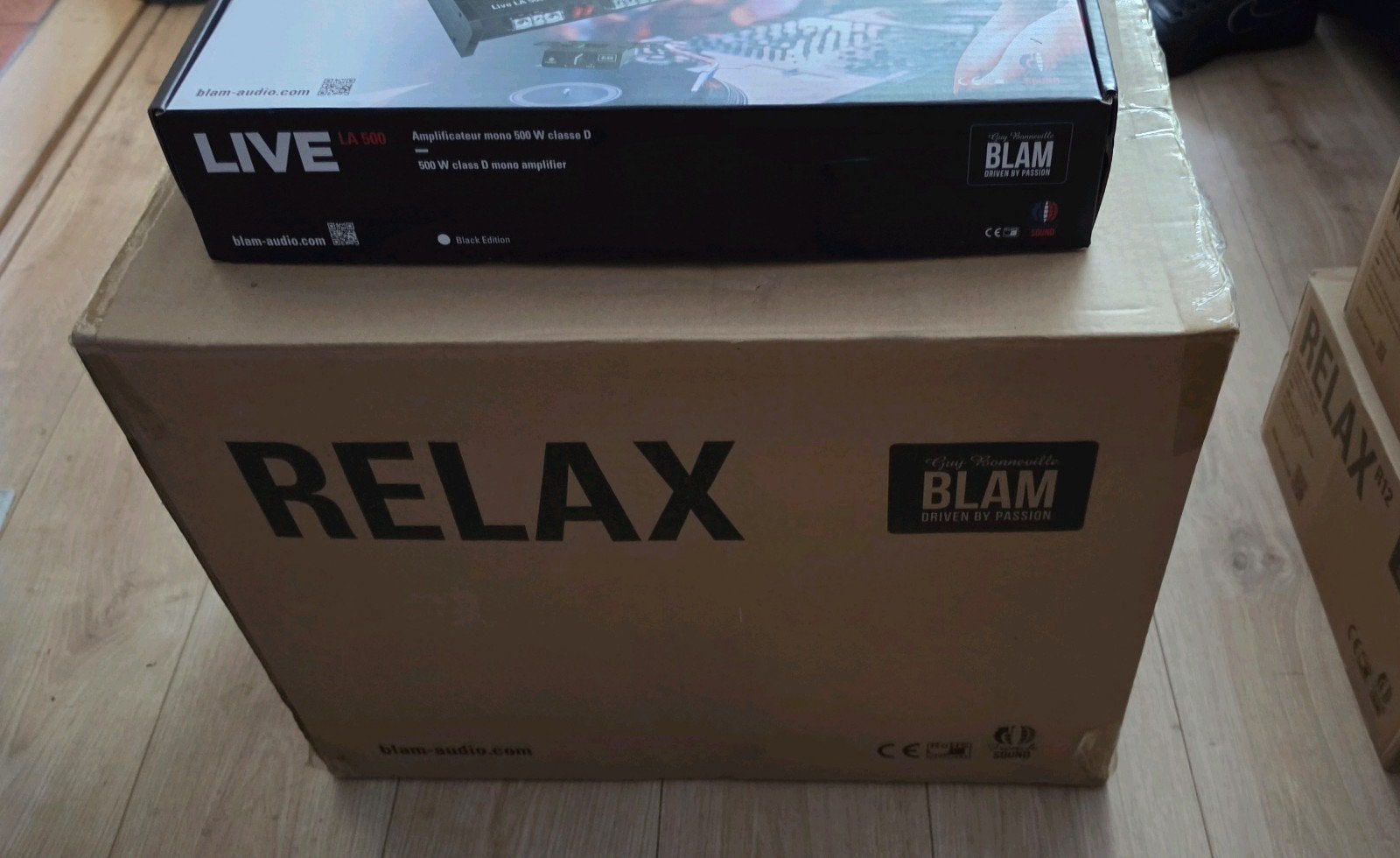 Nieuwe BLAM CR30 Subwoofer Set met LA500 Versterker, Ophalen, Nieuw