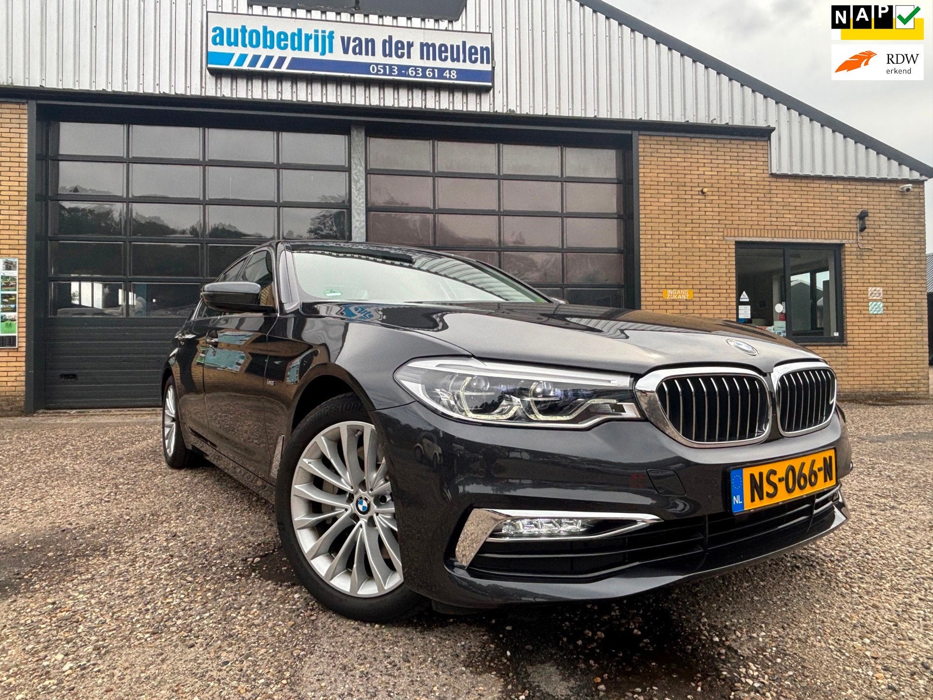 BMW 5-serie 530d High Executive Luxery Line 1e eigenaar!, Auto's, BMW, Achterwielaandrijving, Gebruikt, 2993 cc, 2000 kg