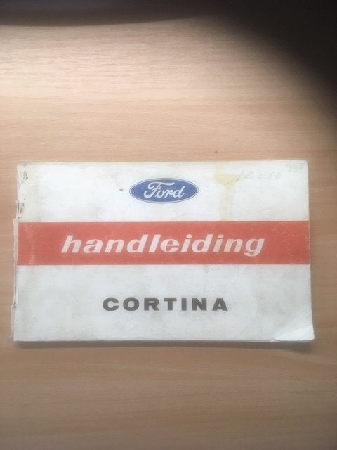 Ford Cortina Handleiding (Oud Model)  1965   NL, Ophalen of Verzenden