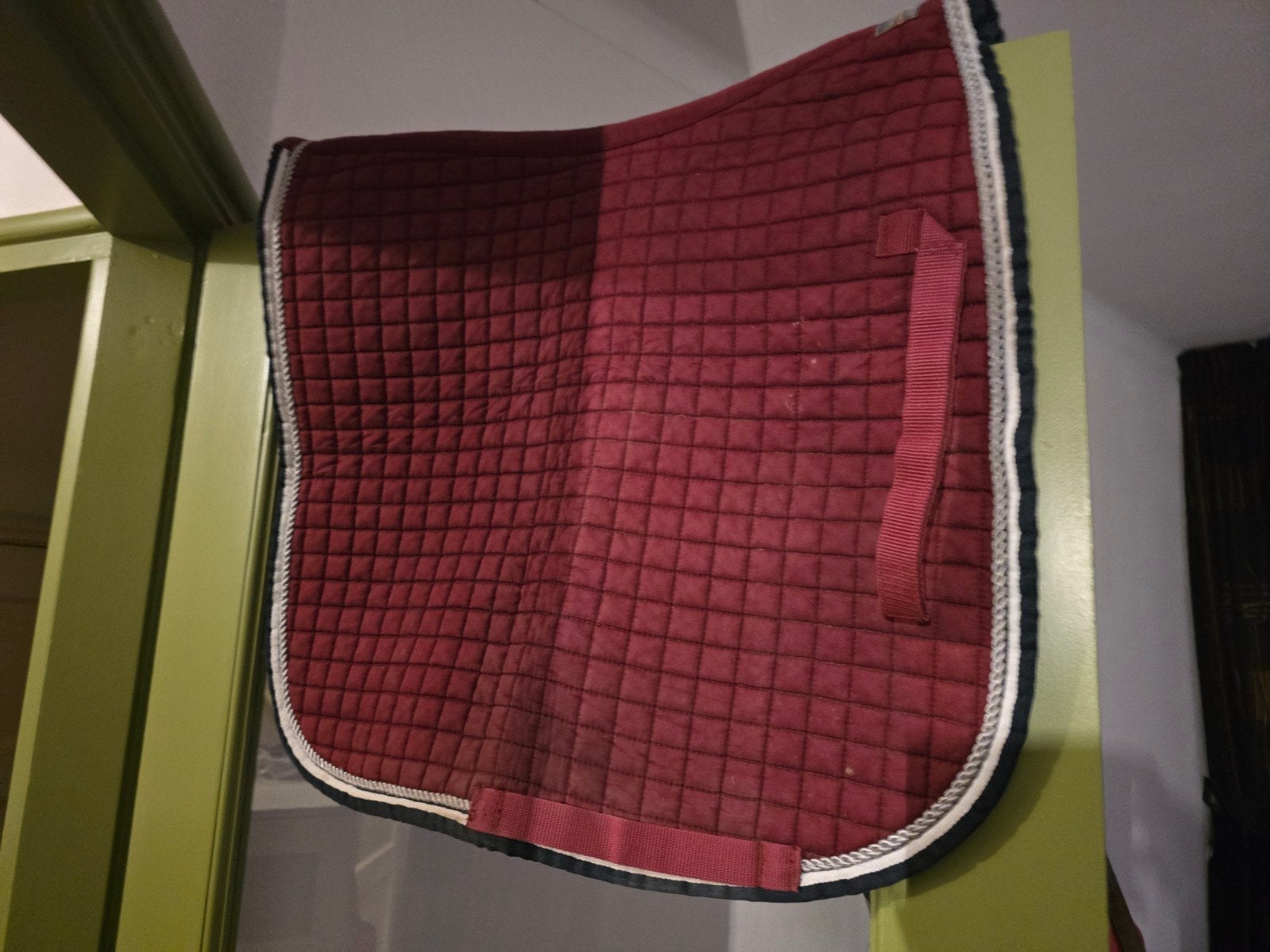 paarden dekje, maat Full, Schockemöhle Sports Neoline, Full (L), Rood, Ophalen of Verzenden, Zo goed als nieuw