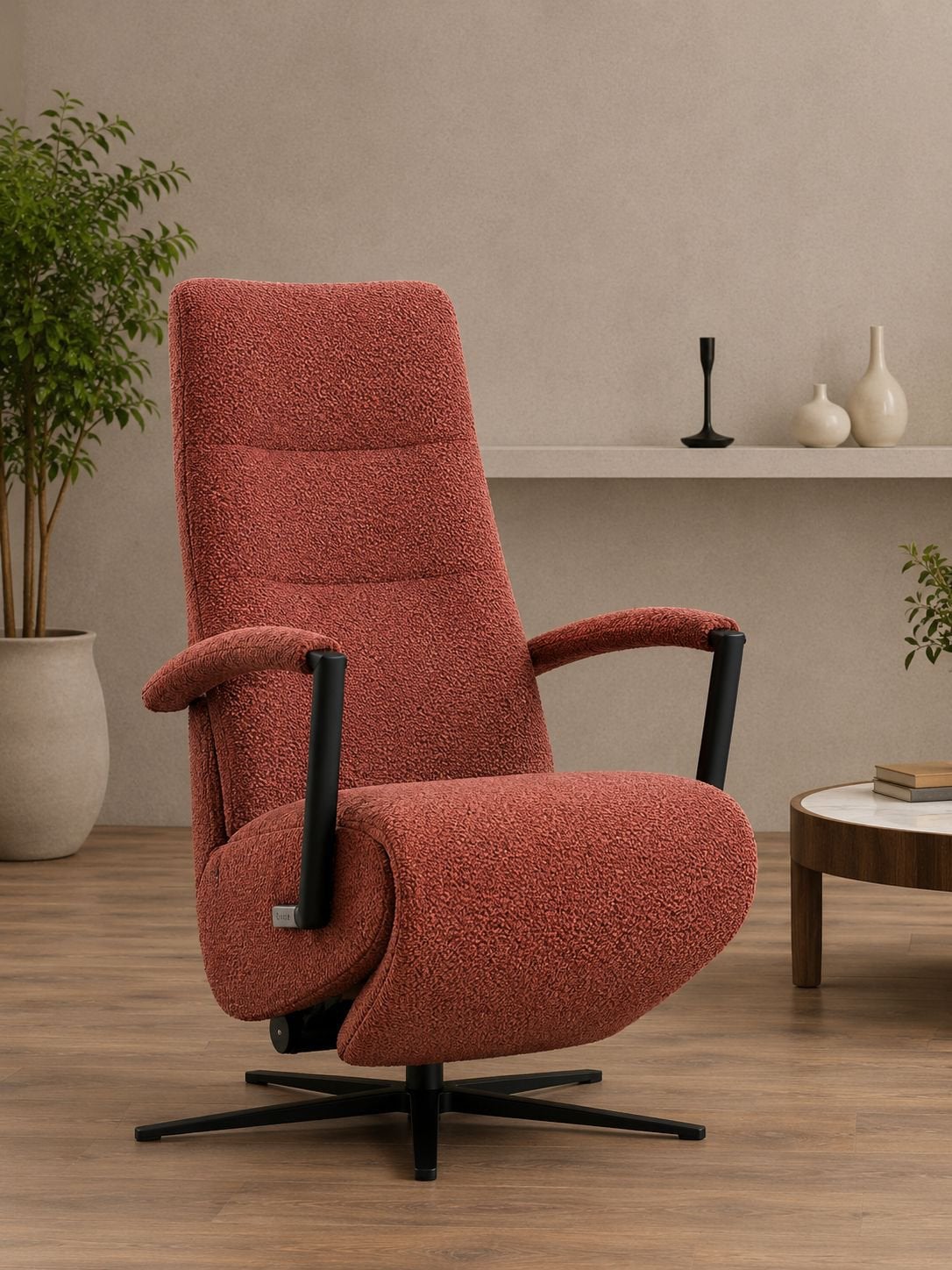 JC Furniture Turn Relaxfauteuil Sta-op Stoel Samenstellen, Huis en Inrichting, Fauteuils, Laan der Techniek 21, Veenendaal, Metaal