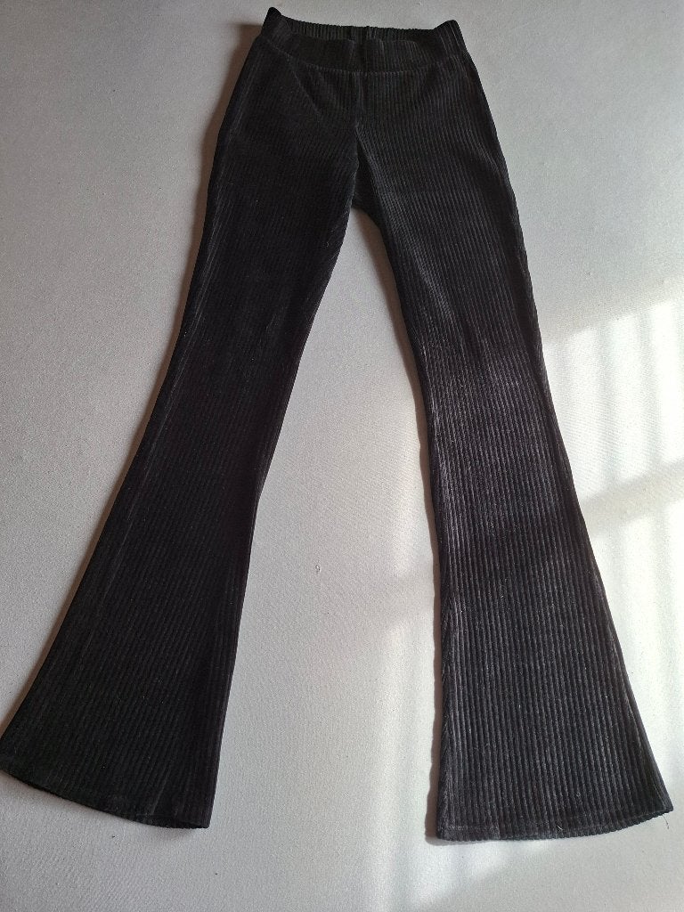 Zara pantalon rib stof, Maat 38/40 (M), Ophalen of Verzenden, Lang, Gedragen