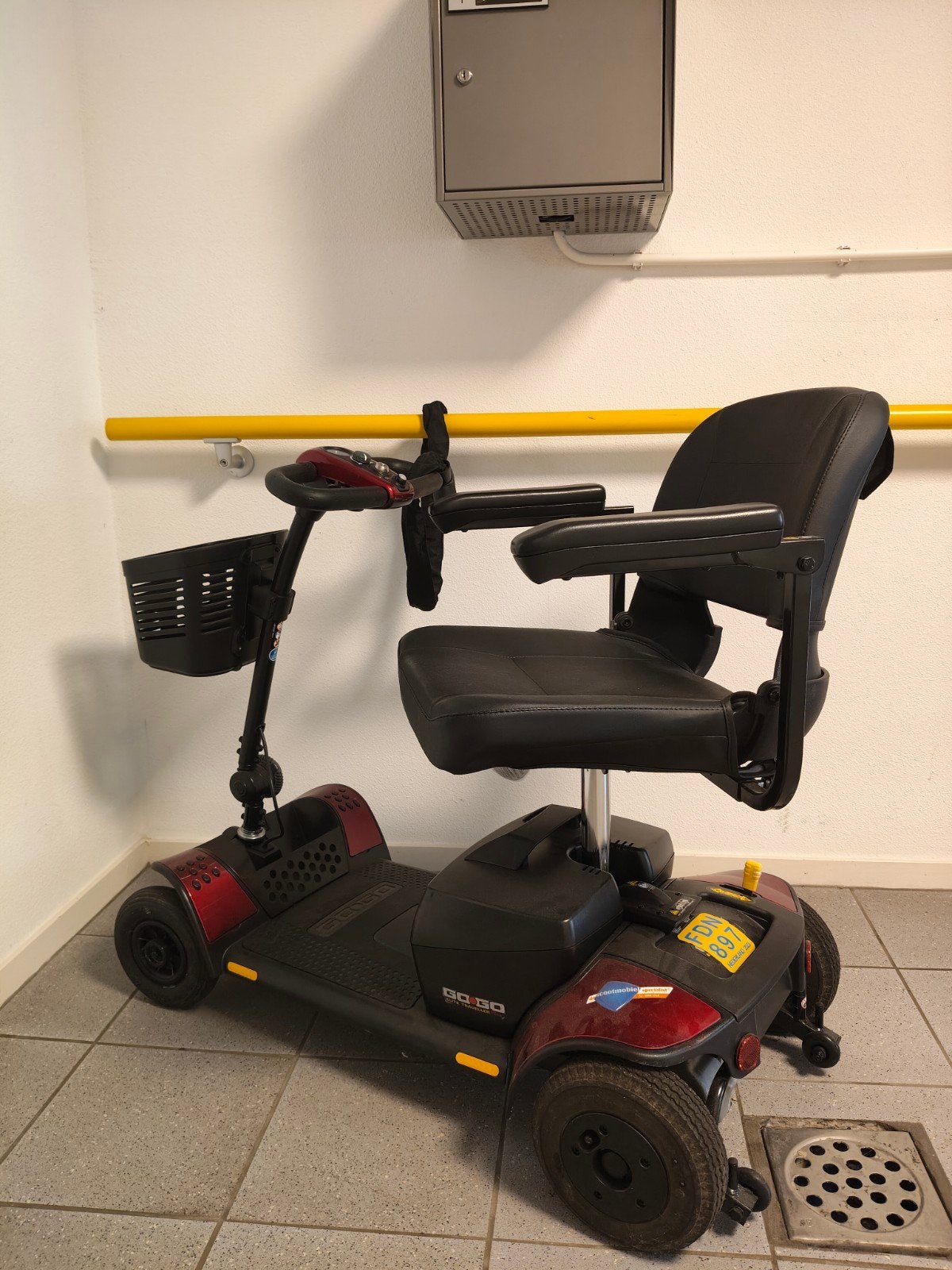 Scootmobiel amper gebruikt, Ophalen, 10 km/u of minder, Pride, Zo goed als nieuw