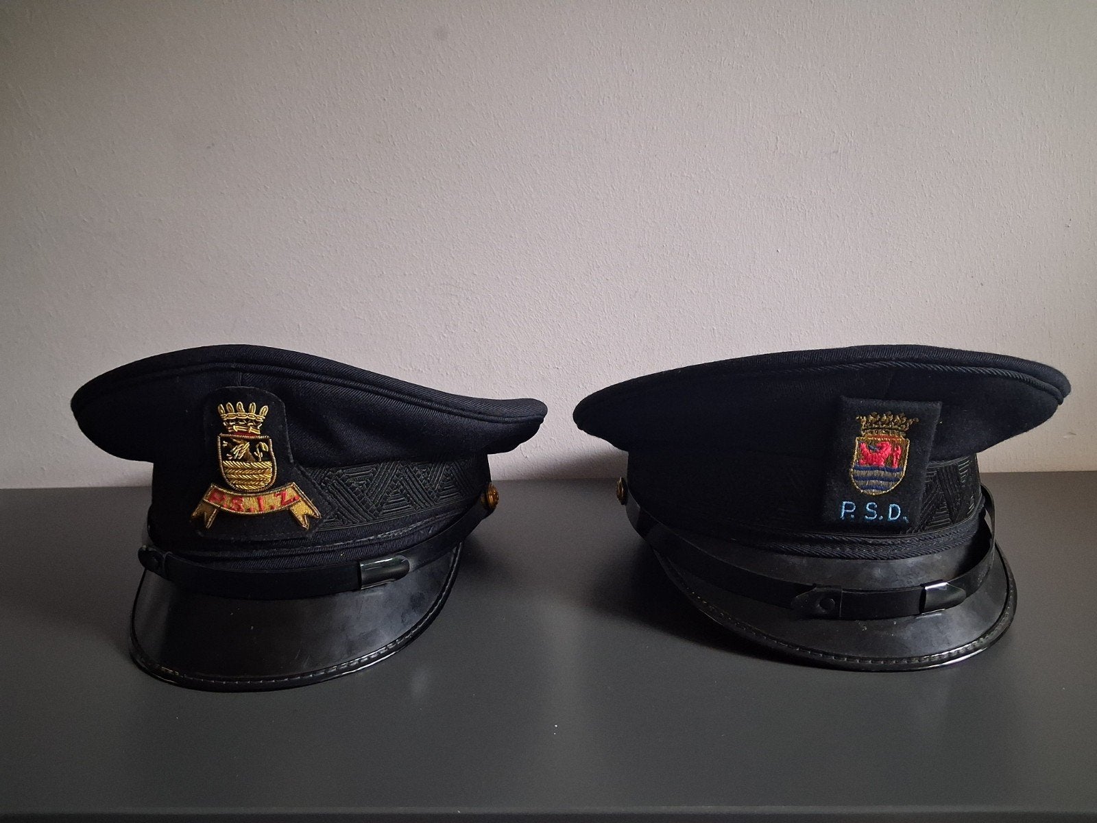 pet petten PSD PSIZ Zeeland Vlissingen matroos 1978 en 1986, Ophalen of Verzenden, Marine, Nederland, Helm of Baret