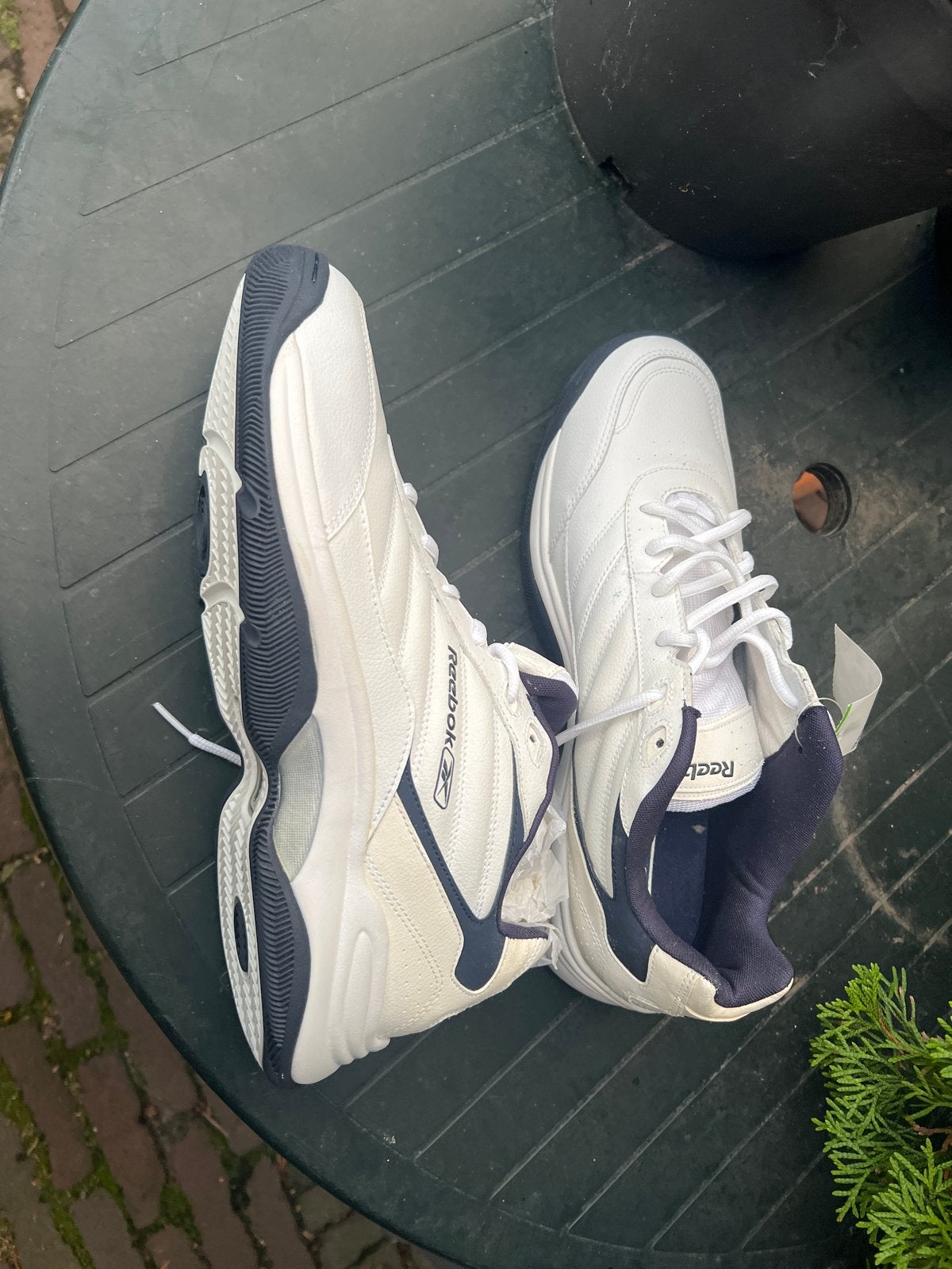 NIEUWE REEBOK TENNIS SCHOENEN Heren - Wit, Maat 45,5, Kleding | Heren, Ophalen of Verzenden, Nieuw, Wit, Sportschoenen