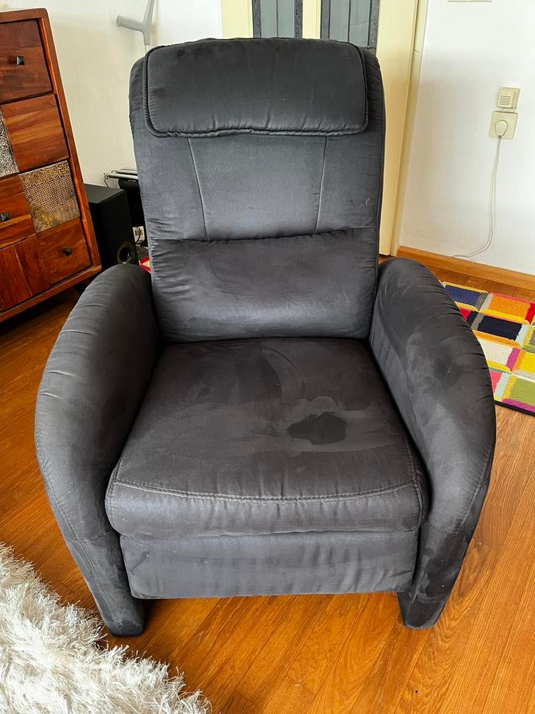 Fauteuil met relaxfunctie – nette staat – €50, Ophalen, Gebruikt, 75 tot 100 cm