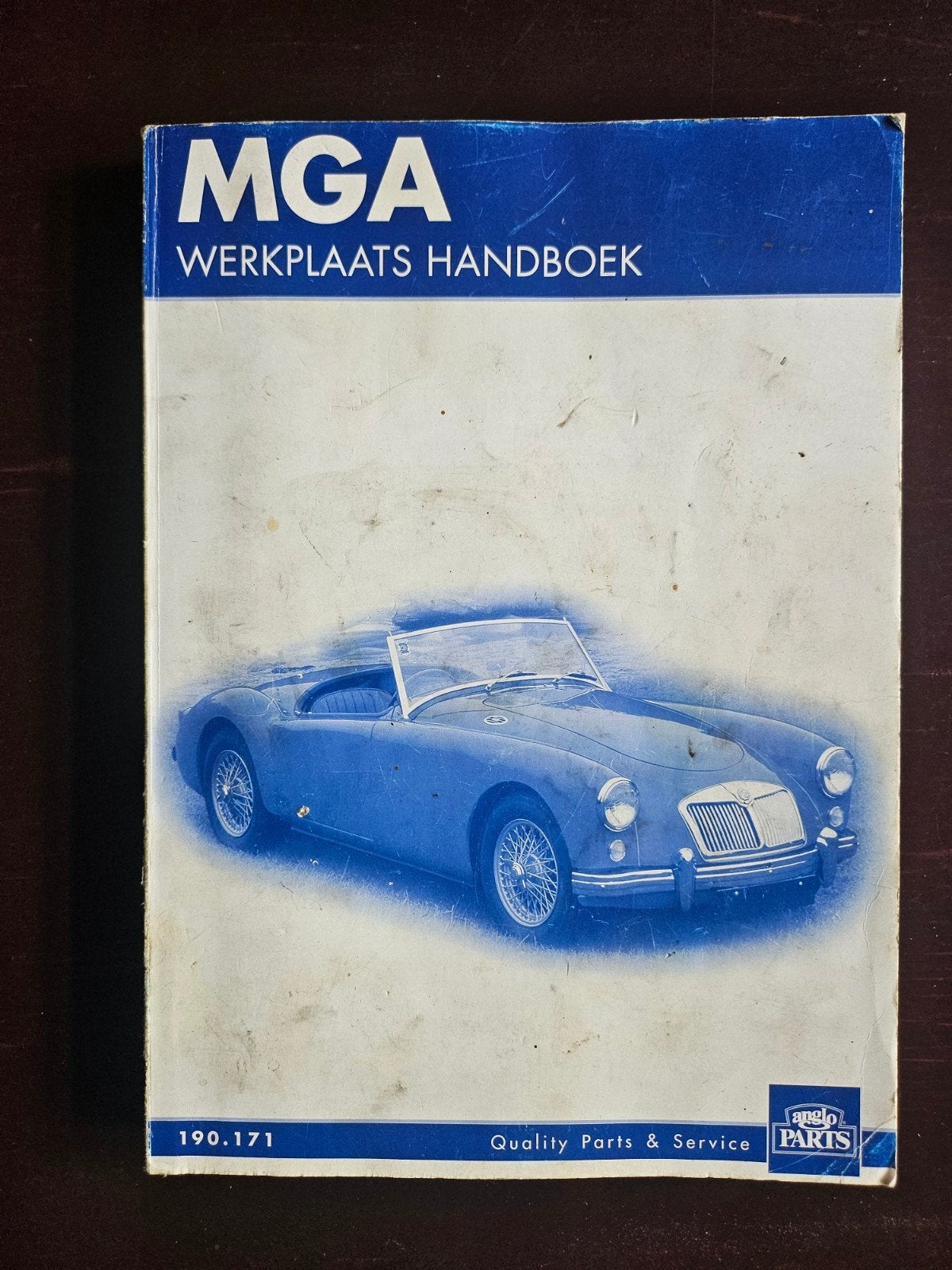 MGA werkplaats handboek Nederlands, Ophalen of Verzenden
