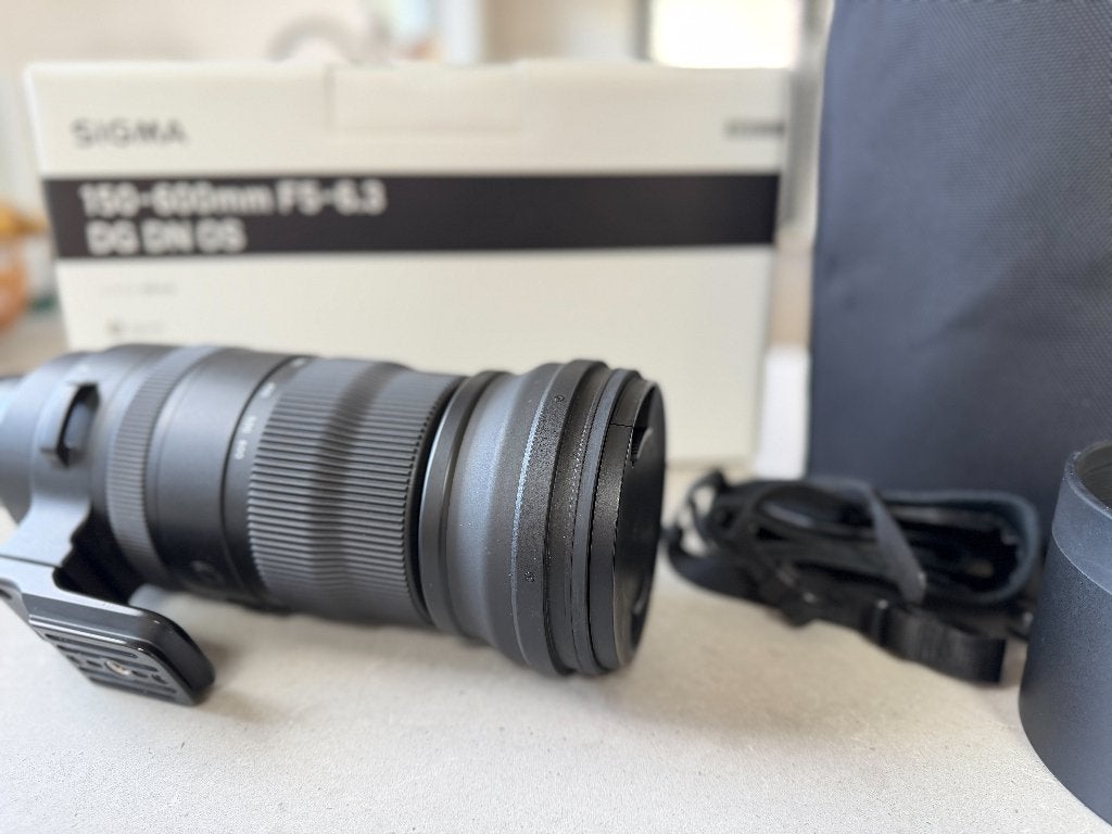 Sigma 150-600mm F5-6.3 DG DN OS - Sports for Sony, Audio, Tv en Foto, Fotografie | Lenzen en Objectieven, Zo goed als nieuw, Telelens