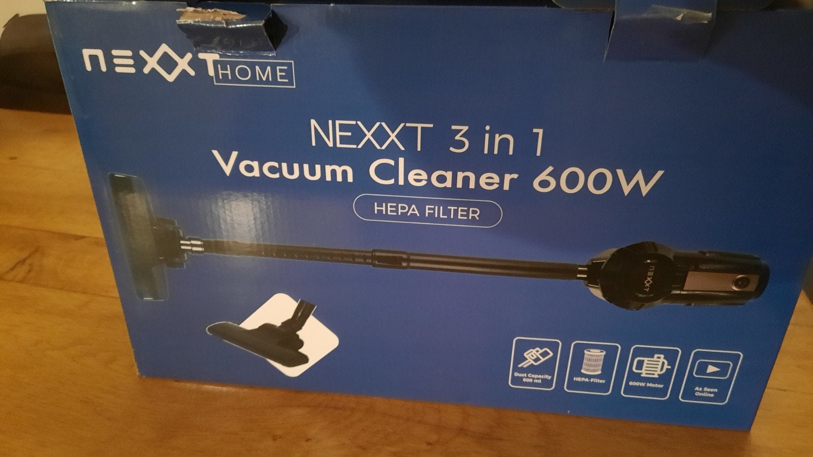 NEXXT 3-in-1 Stofzuiger 600W - Nieuw met HEPA filter, Witgoed en Apparatuur, Stofzuigers, Ophalen of Verzenden, Nieuw