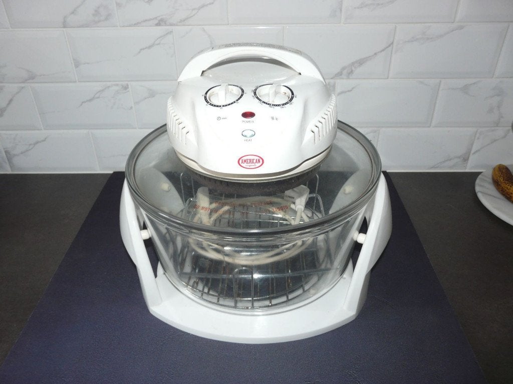 Halogeen hetelucht oven, Minder dan 45 cm, Minder dan 45 cm, Hete lucht, Vrijstaand