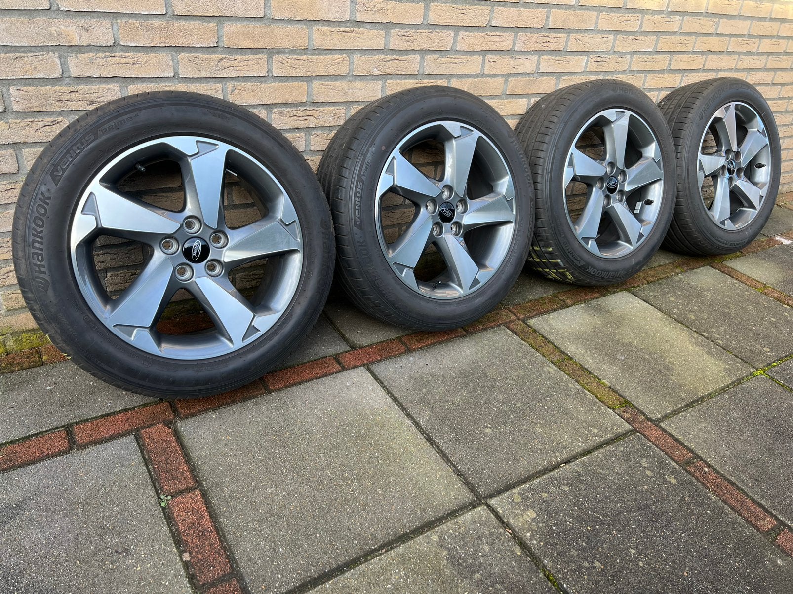 17 inch ORG ford focus active velgen met banden, Ophalen, Banden en Velgen, 17 inch, 205 mm