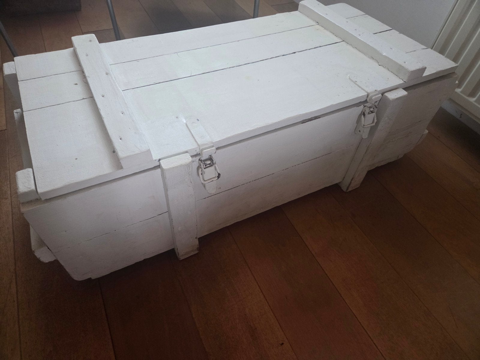 Mooie scheepskist/speelgoedkist, Huis en Inrichting, Ophalen, 100 tot 150 cm, Minder dan 50 cm