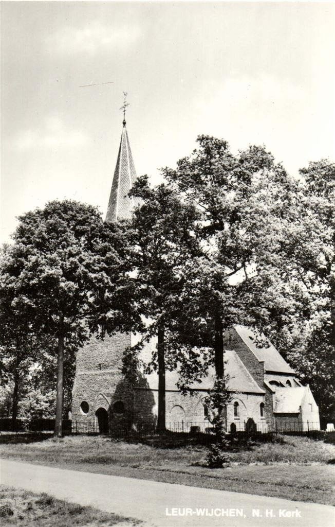 Leur-Wijchen, N.H. Kerk - ongelopen, Ophalen of Verzenden, 1960 tot 1980, Ongelopen, Gelderland