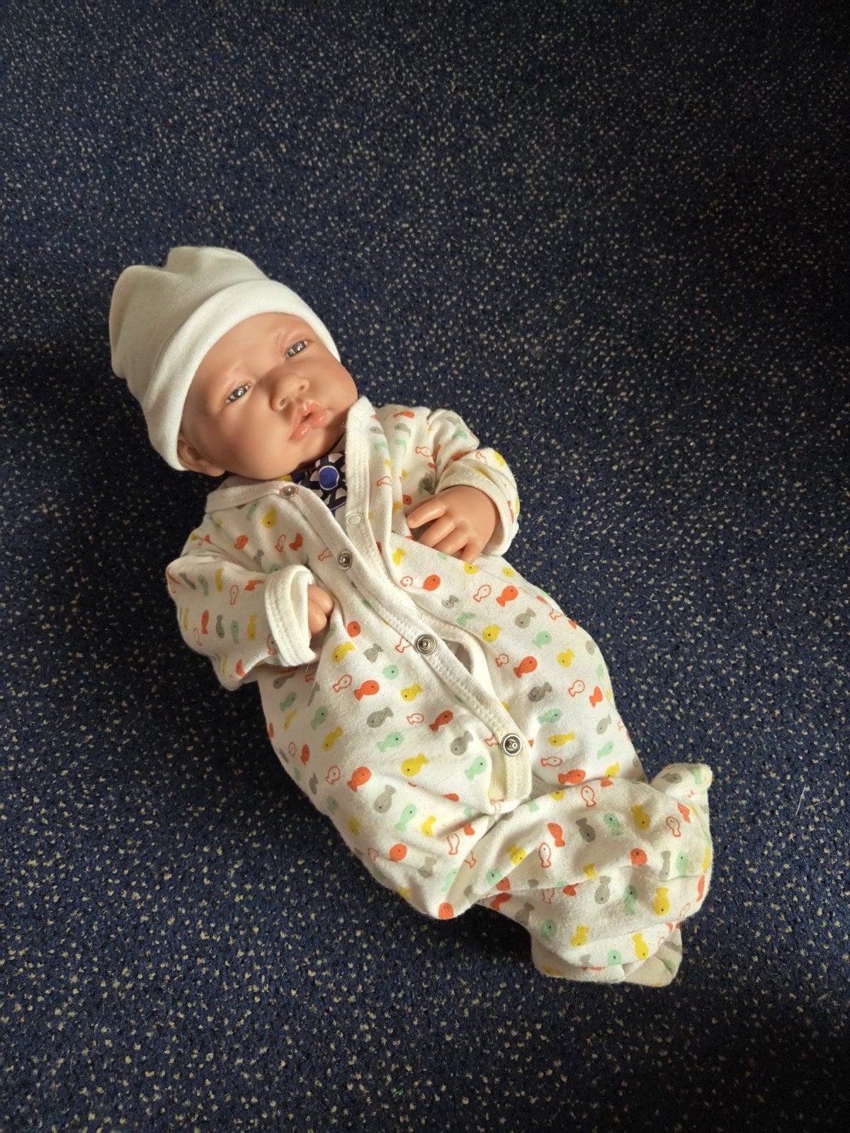 Realistische Reborn Babypop, Ophalen of Verzenden, Zo goed als nieuw, Babypop