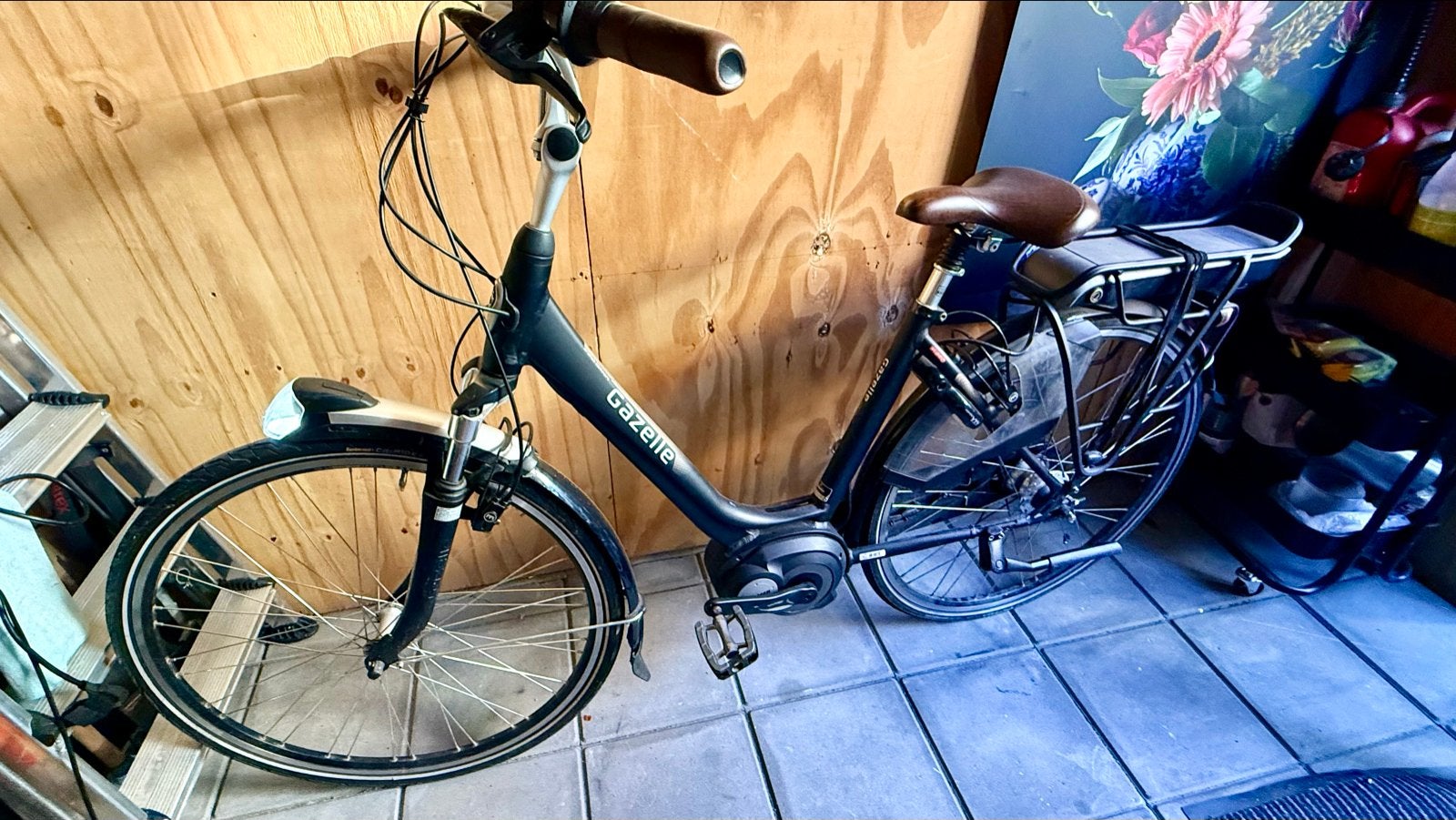 Gazelle damesfiets met Bosch PowerPack 400, Ophalen of Verzenden, Gebruikt, Gazelle
