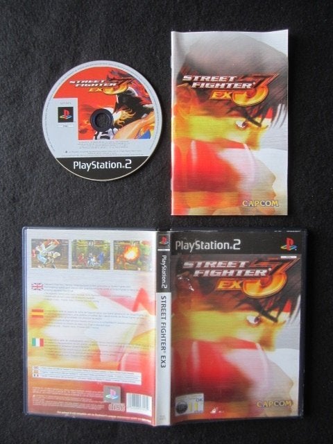 PS2 - Streetfighter Street Fighter EX 3 - Playstation 2, Spelcomputers en Games, Games | Sony PlayStation 2, Gebruikt, Vechten
