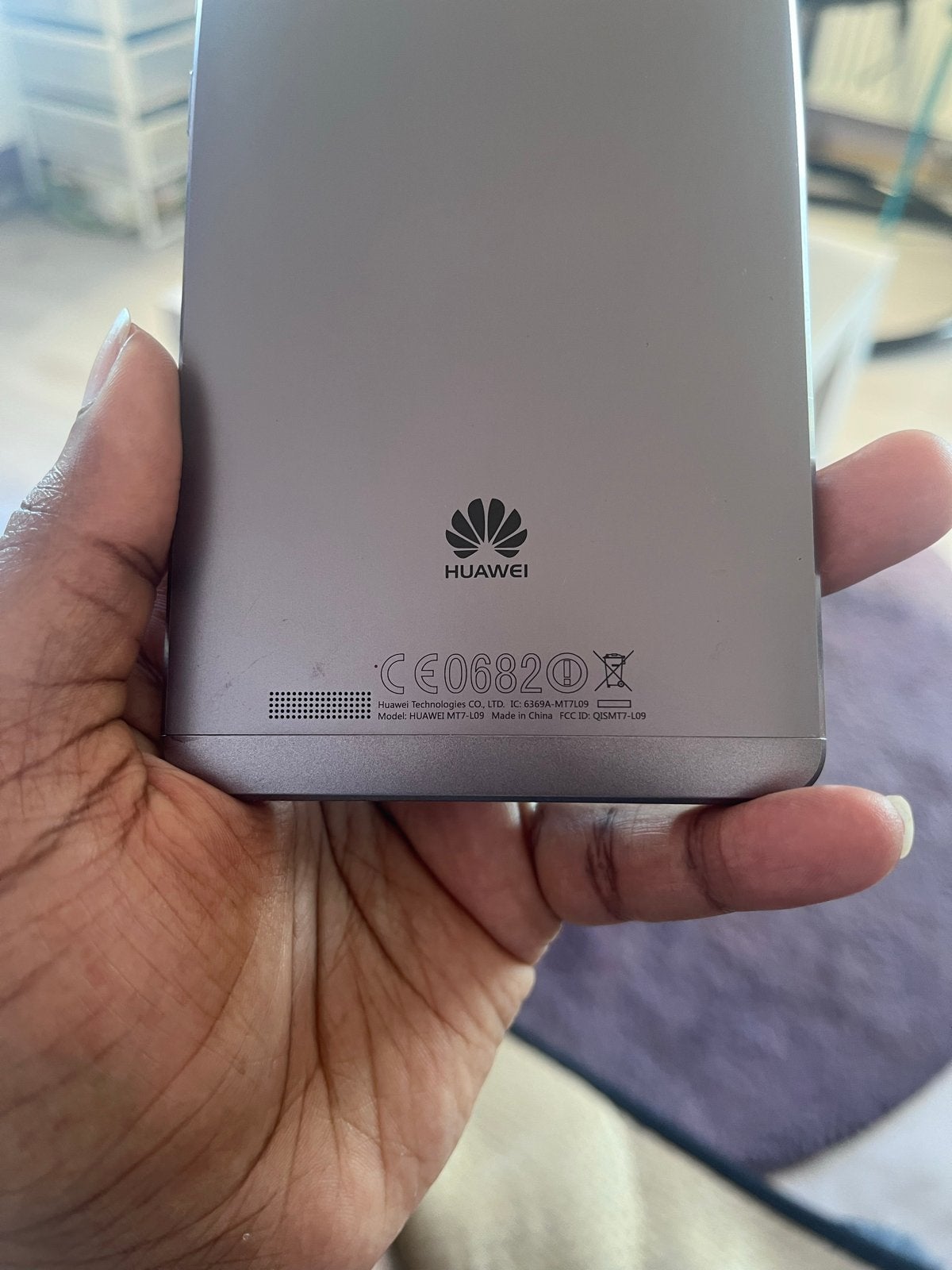 Huawei Ascend M7T-L09 - heel goed, Ophalen, Touchscreen, Zo goed als nieuw, Zonder simlock
