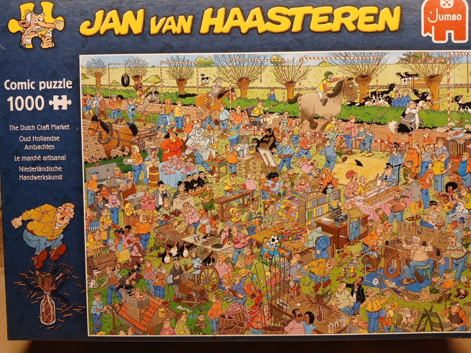 Jan v.Haasteren Oude Ambachten., Ophalen of Verzenden, 500 t/m 1500 stukjes, Zo goed als nieuw