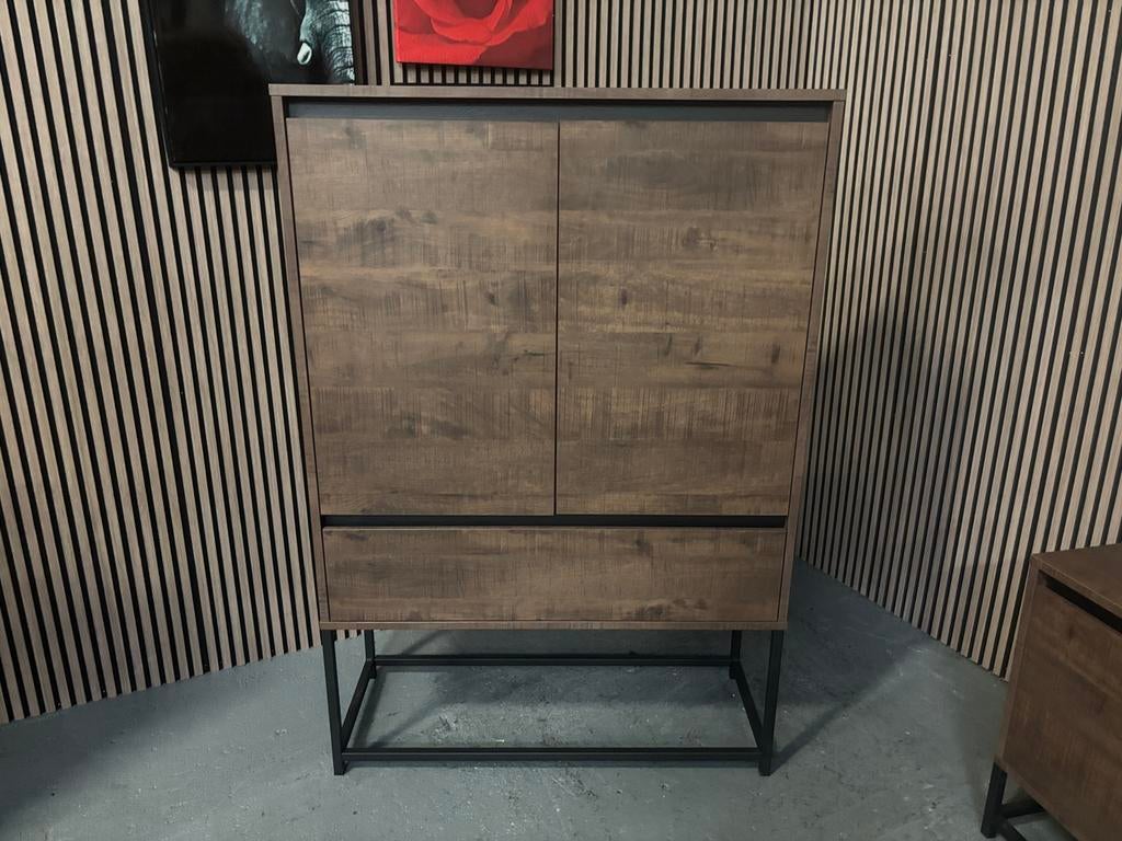 GRATIS LEVERING kastenset industrieel houtlook NIEUW, Ophalen of Verzenden, Nieuw