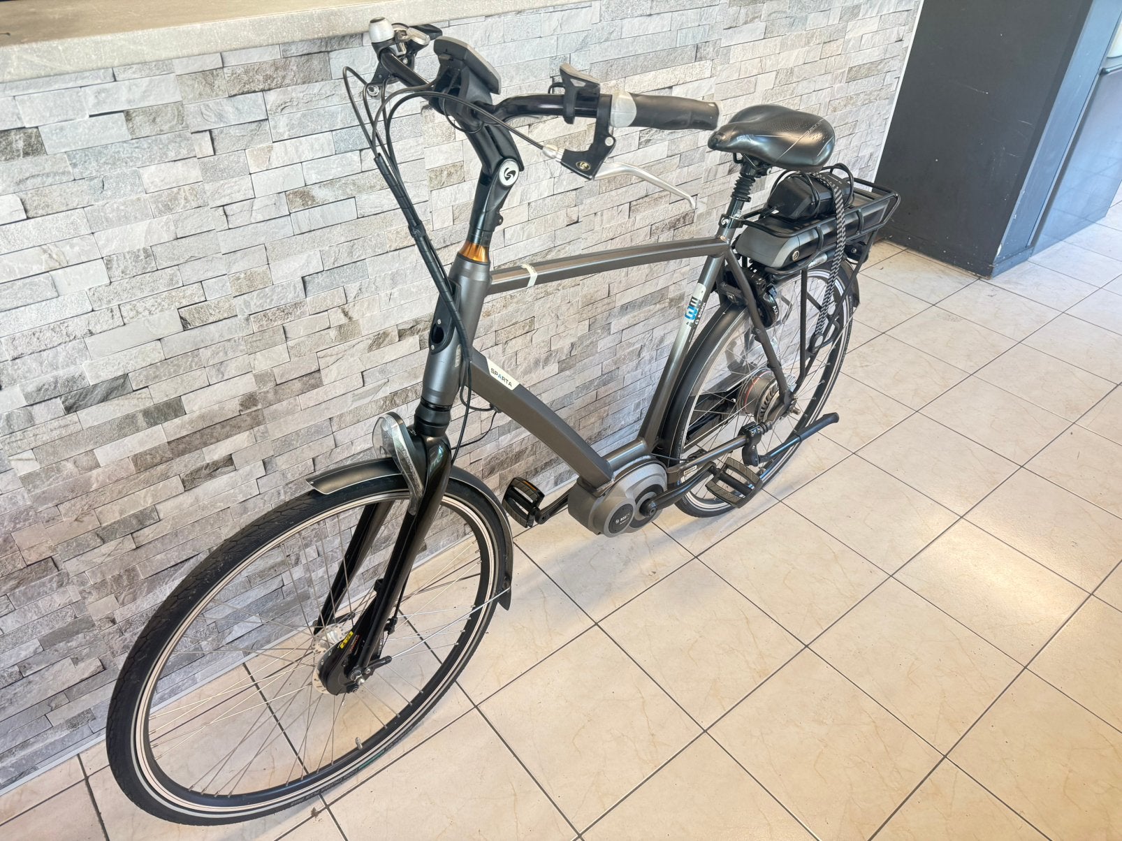 E-Bike Sparta H61cm. Bosch Active Line Middenmotor, Gebruikt, Versnellingen, 56 cm of meer, /