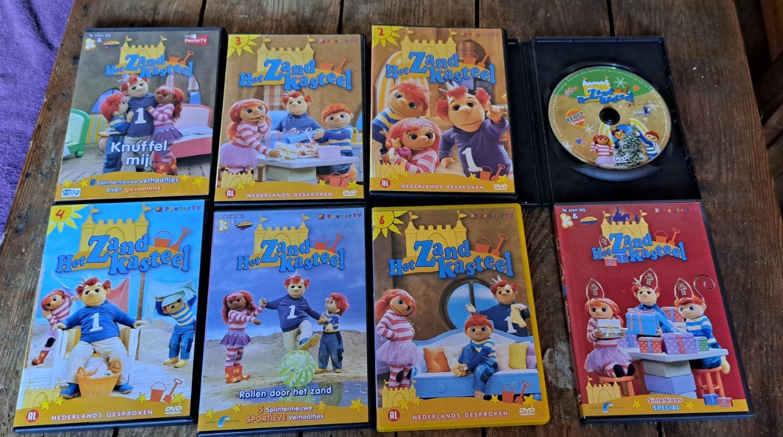 Het Zandkasteel DVD collectie - 6 delen, Gebruikt, Alle leeftijden, Tv-serie, Familie