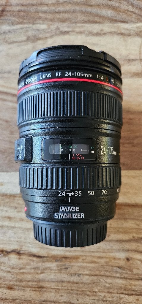 Canon EF 24-105 f/4 L IS USM, Canon, Ophalen of Verzenden, Zo goed als nieuw, Standaardlens