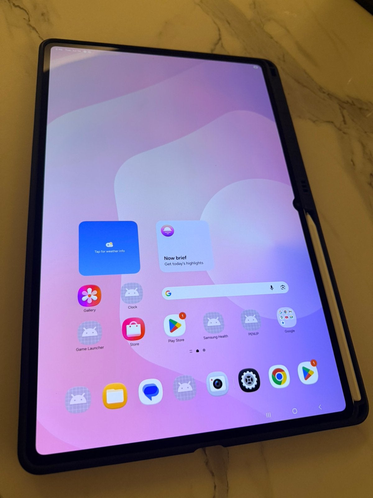 Samsung Tab S11 Ultra 256 Gb 2 laadcycli!!!, Computers en Software, Android Tablets, 13 inch of meer, Nieuw, Ophalen of Verzenden