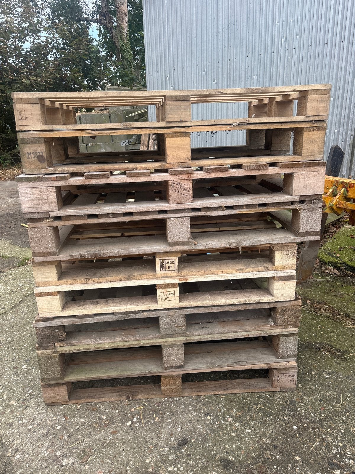 Blok- en diverse pallets, verschillende maten, Ophalen, Gebruikt, 100 cm of meer, 60 cm of meer