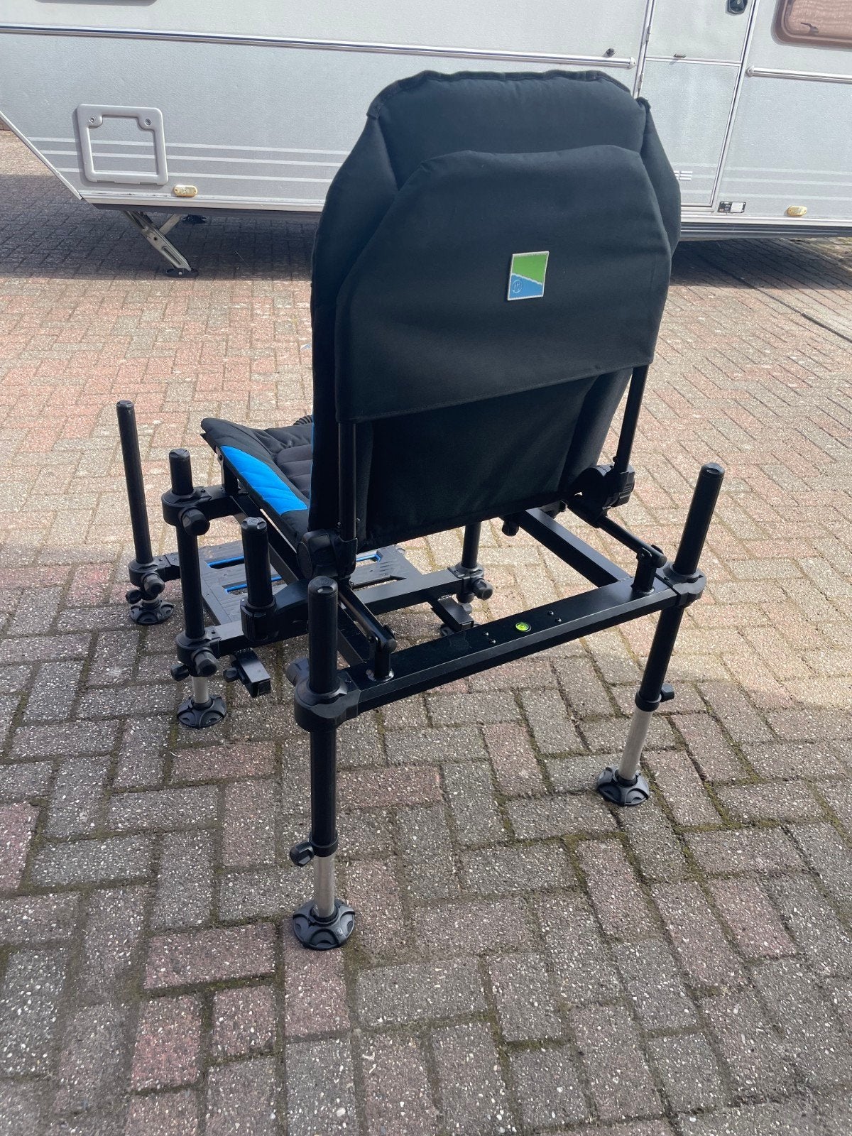 Preston Absolute Feeder Chair II + Voetplatform, Watersport en Boten, Hengelsport | Witvissen, Ophalen of Verzenden, Zo goed als nieuw