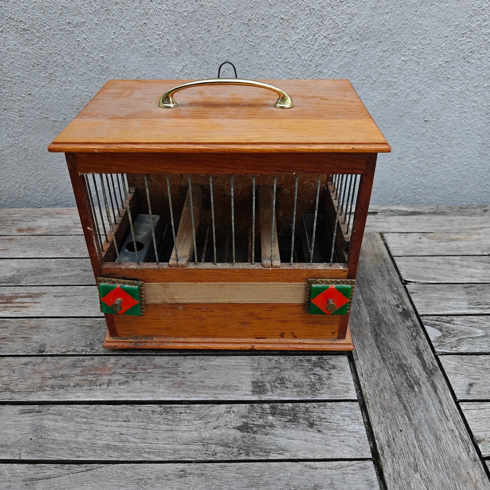 Boekvink vink kooi hand gemaakt vogelkooi, Dieren en Toebehoren, Ophalen of Verzenden, Hout, Vogelkooi