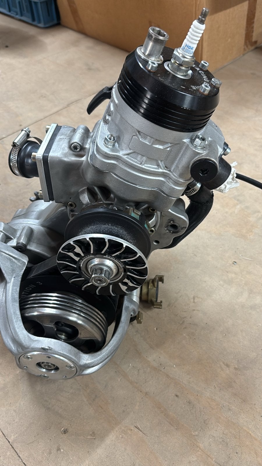 ZR Vario 100cc Motorblok - Krachtig en Compleet, Motoren, Ophalen, Gebruikt