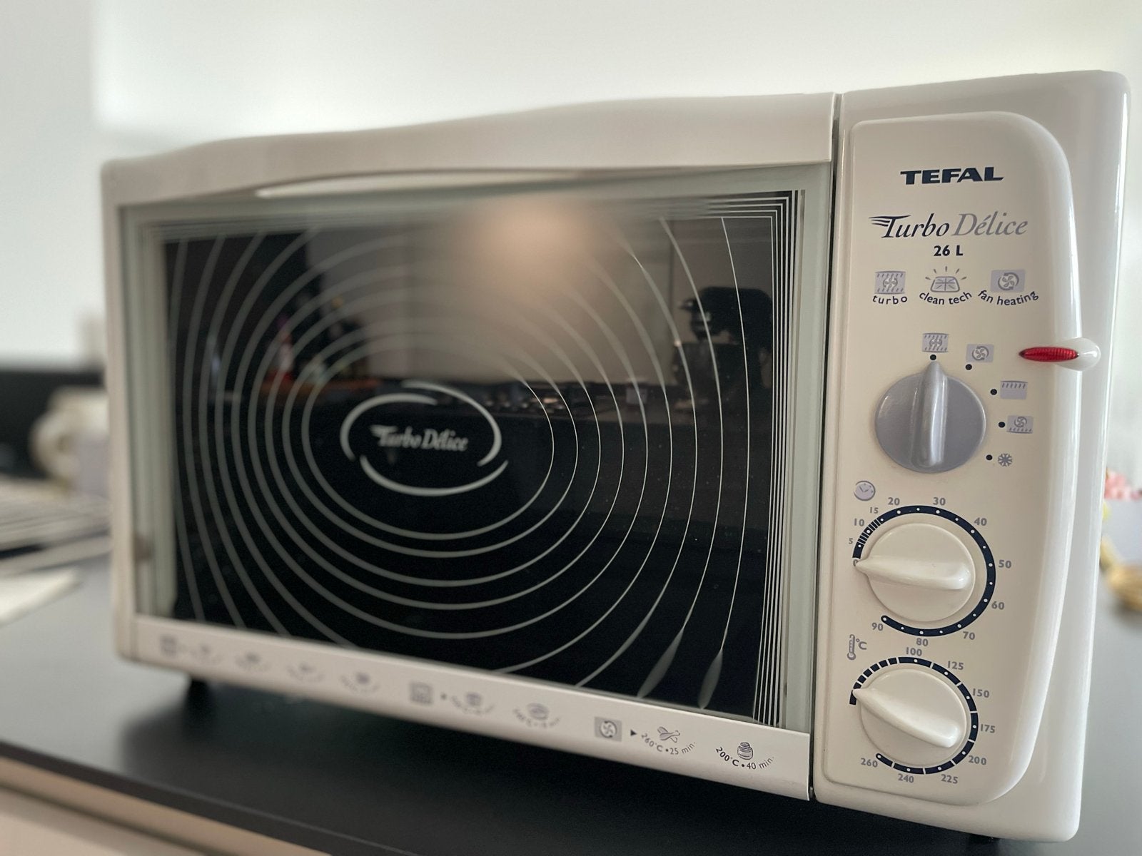 Tefal Turbo Delice oven 26 liter - werkt perfect, Ophalen, Minder dan 45 cm, Gebruikt, Oven