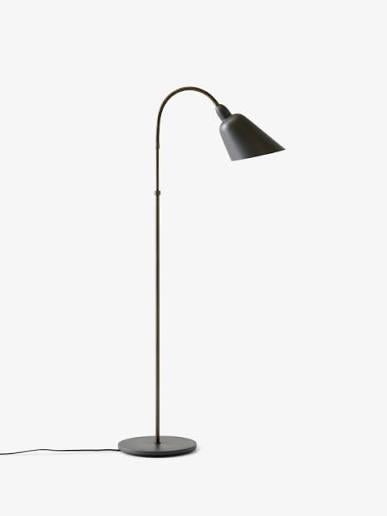 Bellevue Floor Lamp by Arne Jacobsen AJ7 Black & Brass, Ophalen of Verzenden, Nieuw, Minder dan 100 cm