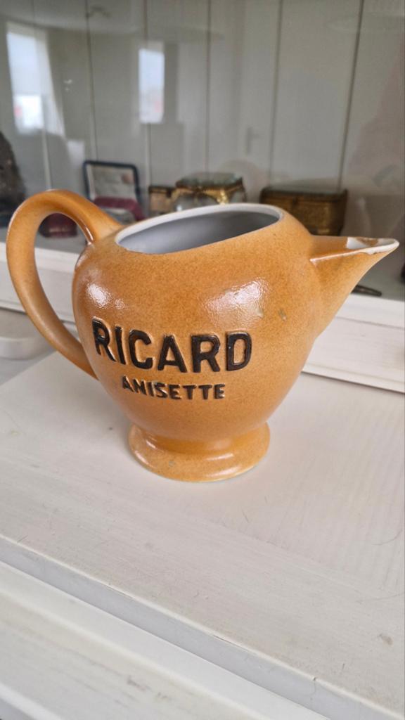 Vintage Ricard Anisette Kan - Ateliers de Céramique, Antiek en Kunst, Antiek | Keramiek en Aardewerk, Ophalen of Verzenden
