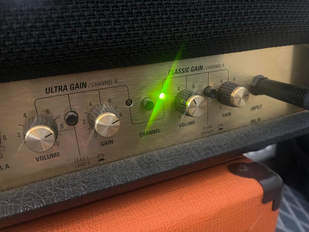 Marshall DSL50 JCM2000 Gitaarversterker Top, Muziek en Instrumenten, Ophalen, Zo goed als nieuw, Gitaar, 50 tot 100 watt