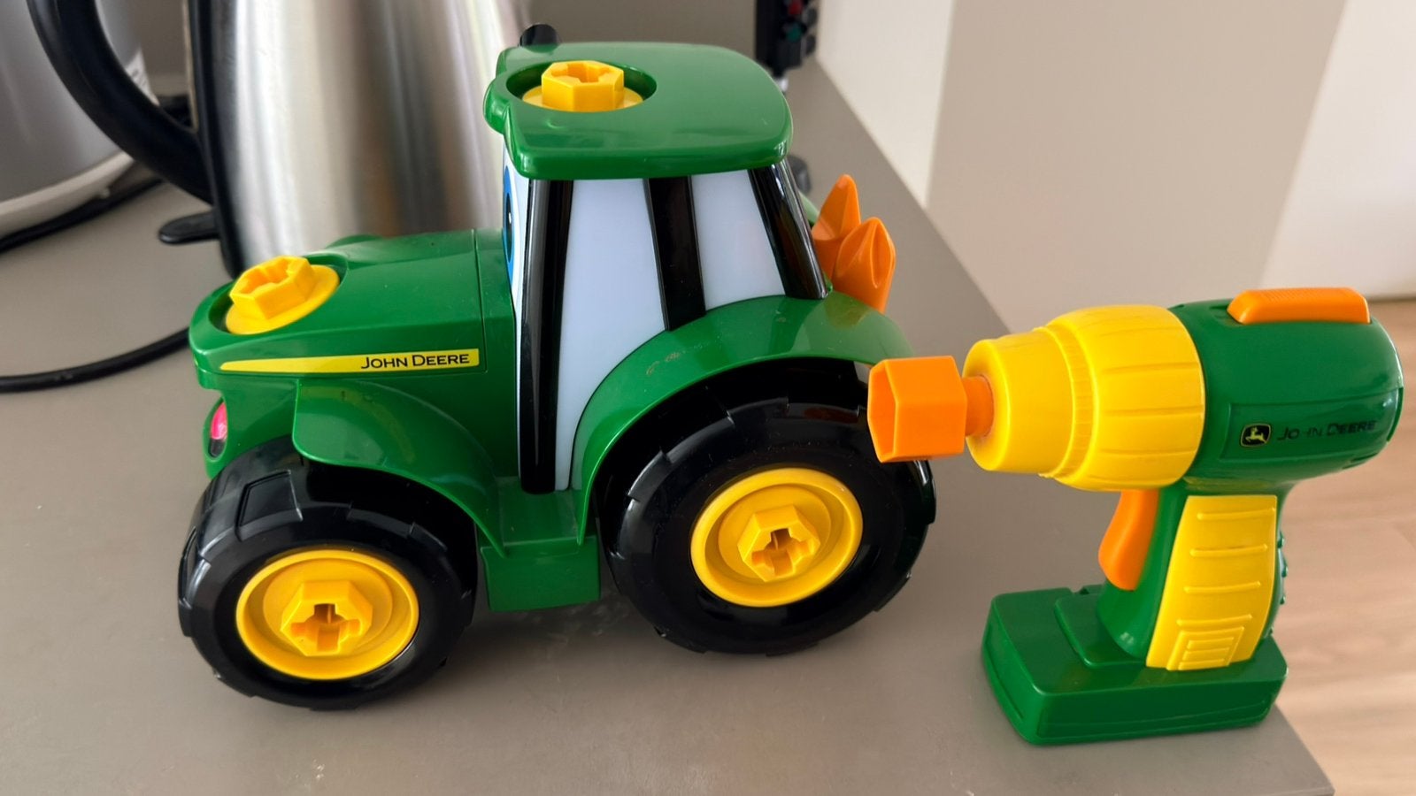 John Deere speelgoed trekker, Ophalen of Verzenden, Zo goed als nieuw