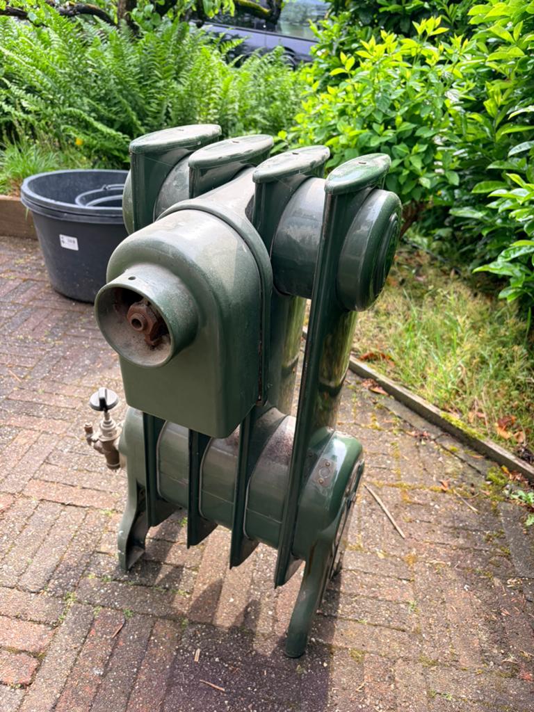 Antieke gasradiator uit 1912, Ophalen, Minder dan 60 cm, Radiator, Minder dan 30 cm