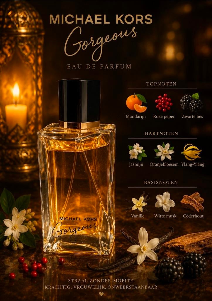 Gorgeous Michael kors decants, Sieraden, Tassen en Uiterlijk, Uiterlijk | Parfum, Ophalen of Verzenden, Nieuw