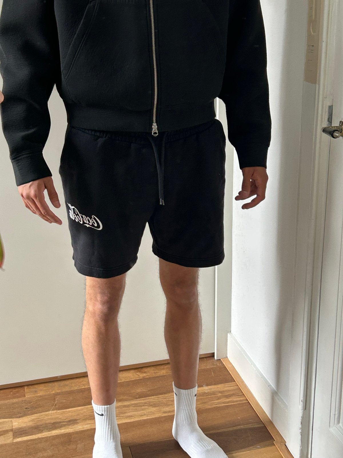 Coca-Cola Zwarte shorts - Maat L, Ophalen of Verzenden, Gedragen, Maat 52/54 (L), Zwart