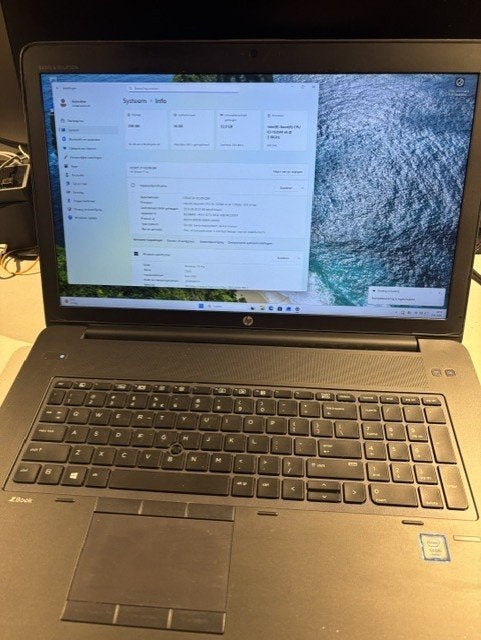 HP ZBook 17 G4 intel Xeon E3 1535M, Ophalen, Met videokaart, Intel Xeon, HP