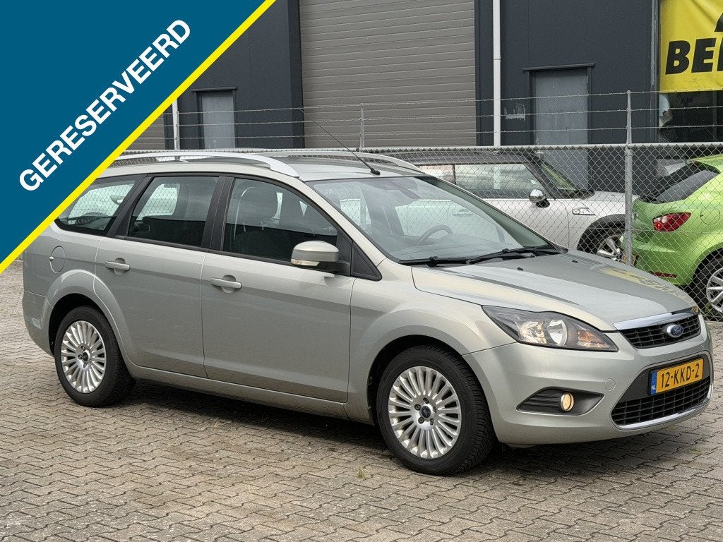 Ford FOCUS Wagon 1.8 Airco Navigatie Cruise Apk"5-2027, Auto's, Ford, Focus, Euro 5, 125 pk, Gebruikt