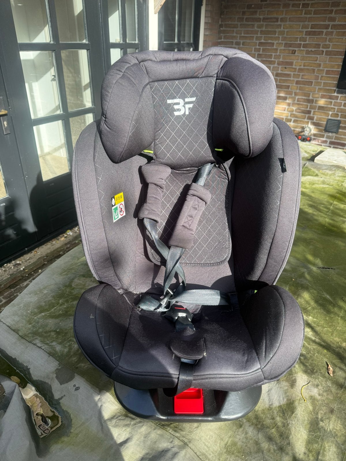 Bebies First Meegroei Autostoel 360 i-Size Isofix Zwart, Kinderen en Baby's, Overige merken, Gebruikt, Verstelbare rugleuning