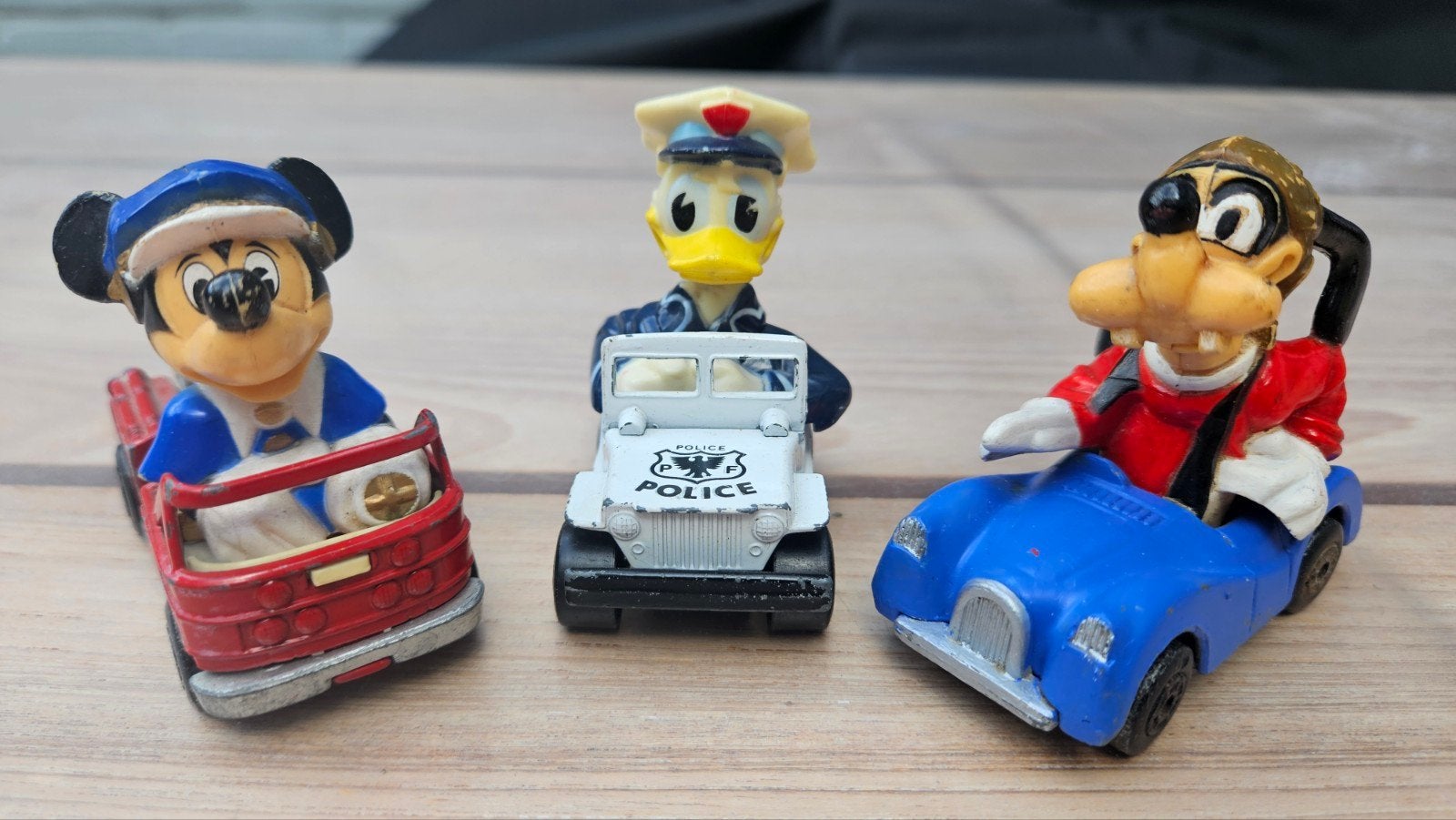 Matchbox Disney Series 1979 - Mickey, Donald, Goofy, Ophalen of Verzenden, Gebruikt
