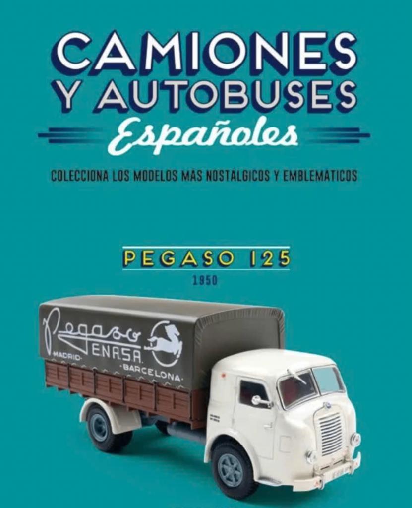 Pegaso 125 1950 E.N.A.S.A. schaal 1/43 camion autobus # 90, Verzenden, Nieuw, Bus of Vrachtwagen, Overige merken