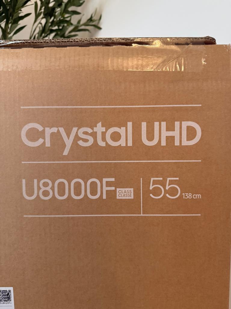 Samsung Crystal UHD U8000F 55 inch 4K Smart TV, Ophalen, LED, 50 Hz, Nieuw